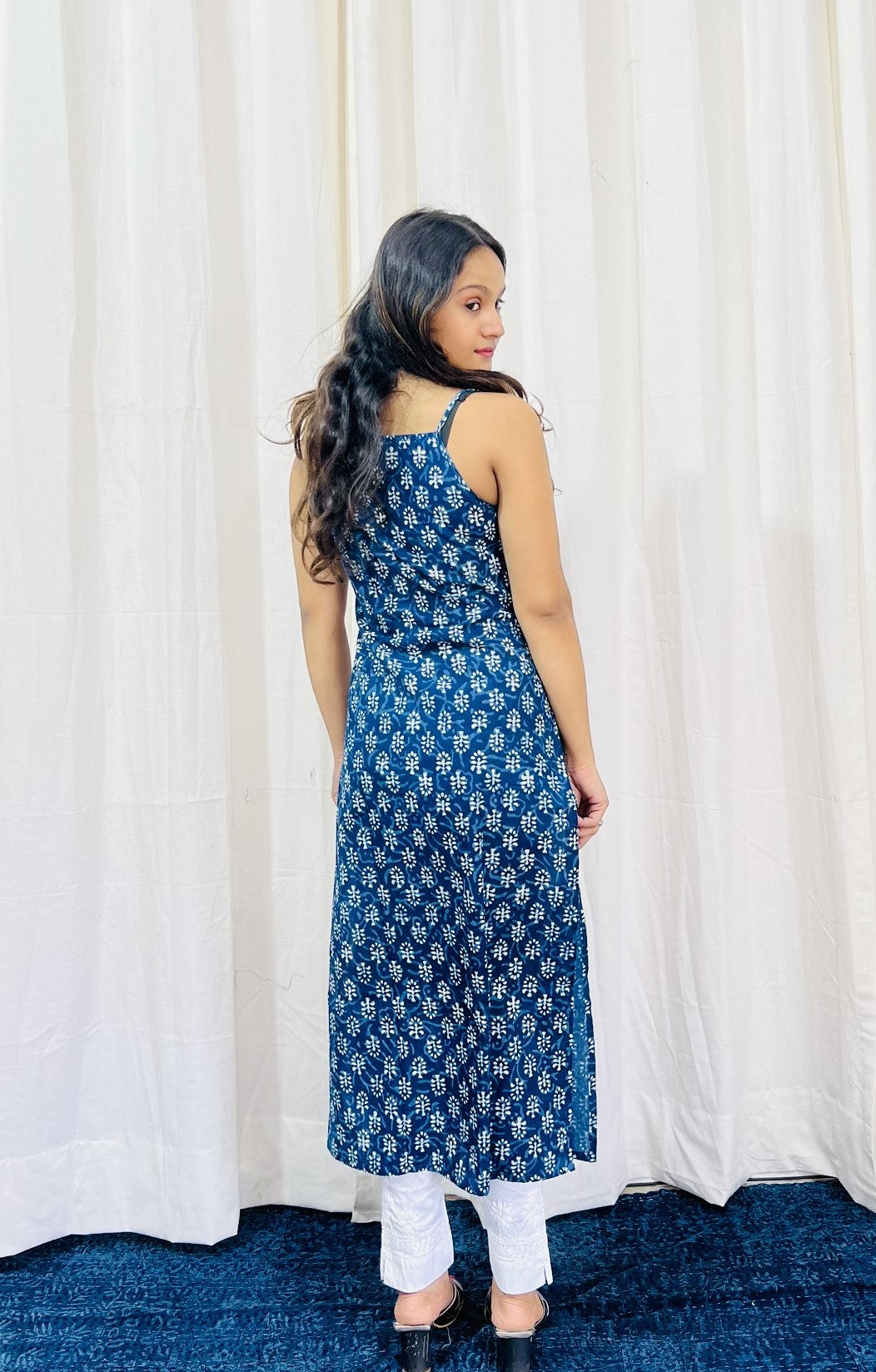 Speghatti Strap Kurti